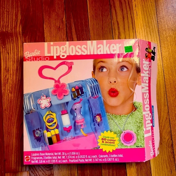 Barbie Toys Very Rare 200s Vintage Y2k Barbie Studio Lip Gloss